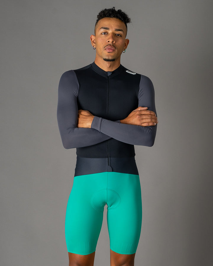 Jersey de Ciclismo Hombre Manga Larga B&amp;G
