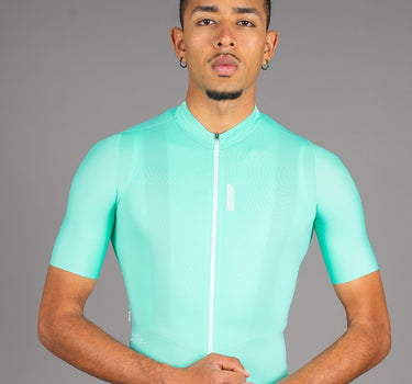 Jersey de Ciclismo Hombre Infinity Blue manga corta